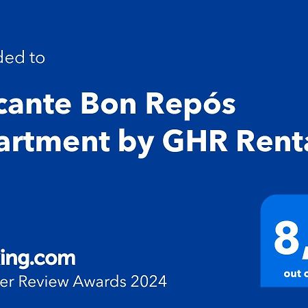 Alicante Bon Repos Apartment By Ghr Rentals Екстер'єр фото